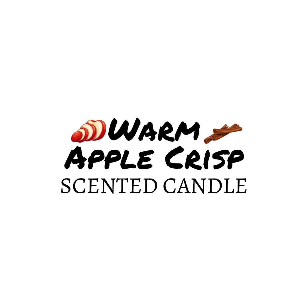 Warm Apple Crisp Scented Candle - logo