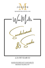 Load image into Gallery viewer, Sandalwood &amp; Suede Scented Wax Melts
