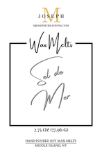 Load image into Gallery viewer, Sel de Mer Scented Wax Melts - logo
