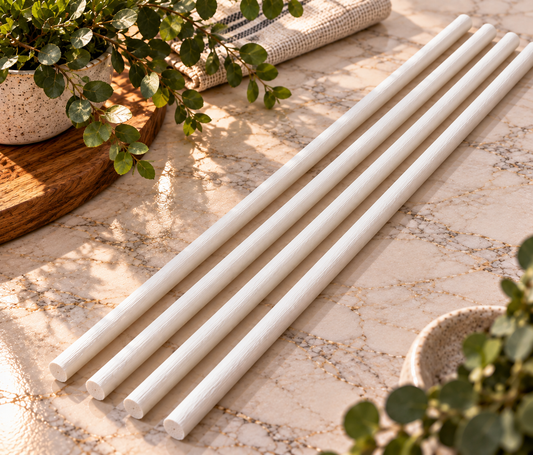 Fiber Diffuser Reeds - White 4 Pack
