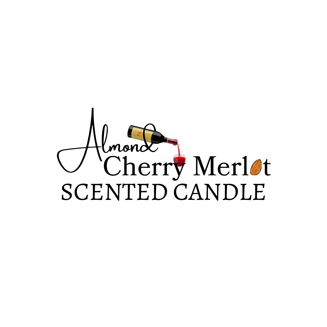 Almond Cherry Merlot Scented Candle - logo