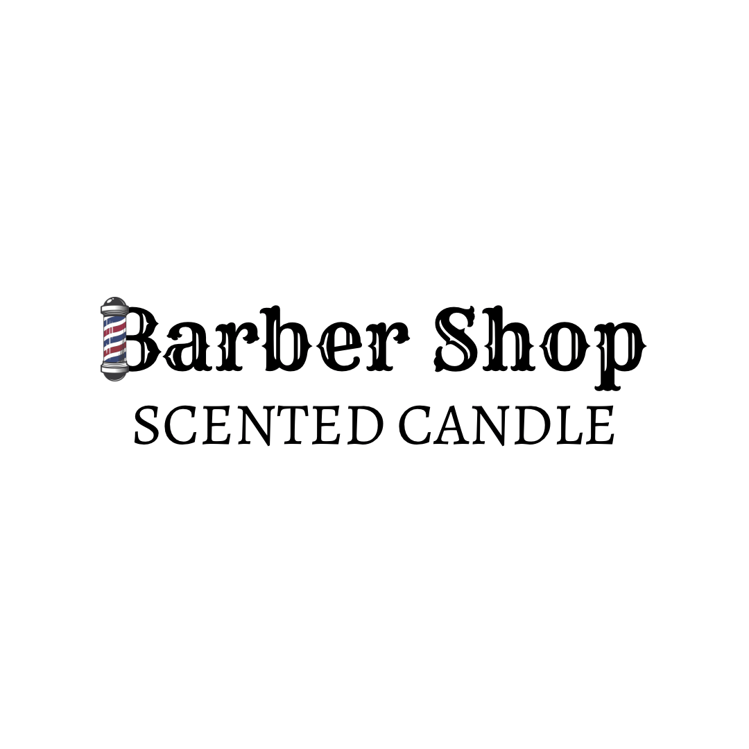 Barber Shop Scented Candle - logo