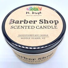 Load image into Gallery viewer, Barber Shop Men&#39;s Gift Set: Candle (6 oz.), Beard Oil (1 fl. oz.) &amp; Beard Comb
