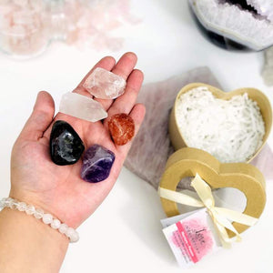 Love Collection - Crystal Healing Set for Nurture & Passion