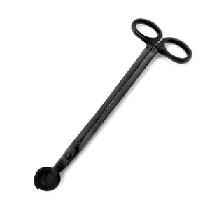 Candle Accessory Kit: Candle Snuffer, Wick Trimmer & Candle Dipper - Matte Black or Silver