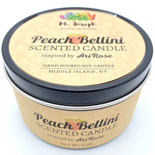 Load image into Gallery viewer, Peach Bellini Candle inspired by AriRose (6 oz. net wt.)
