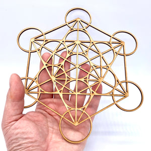Crystal Meditation Grid: Metatron's Cube