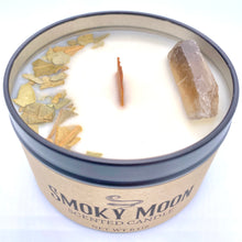 Load image into Gallery viewer, Smoky Moon Candle by M. Joseph (6 oz. net wt.): Smoky Quartz
